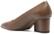 (Women) FERRAGAMO Pointed-Toe Chunky Heel 'Brown' 01B737-745243