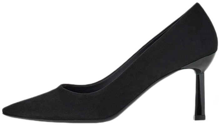 (Women) FERRAGAMO Pointed-Toe High Heels 'Black Leather' 01E233-758474 Buy (Women) FERRAGAMO Pointed-Toe High Heels 'Black Leather' 01E233-758474