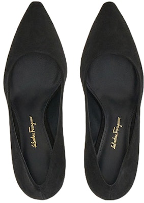 (Women) FERRAGAMO Pointed-Toe High Heels 'Black Leather' 01E233-758474 Lookbook (Women) FERRAGAMO Pointed-Toe High Heels 'Black Leather' 01E233-758474