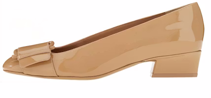 (Women) FERRAGAMO Bessie 30 Pumps Khaki 'Beige' 01C802-751691 (Women) FERRAGAMO Bessie 30 Pumps Khaki 'Beige' 01C802-751691