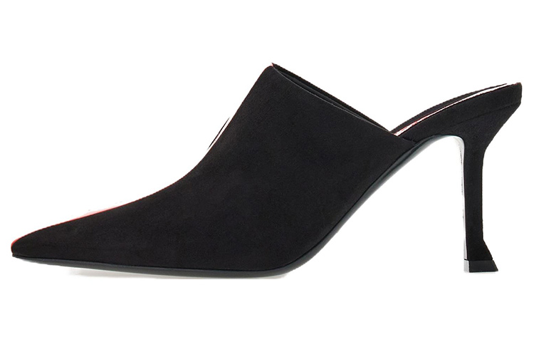 (Women) FERRAGAMO Pointed-Toe Mule 'Black' 01G343-766421