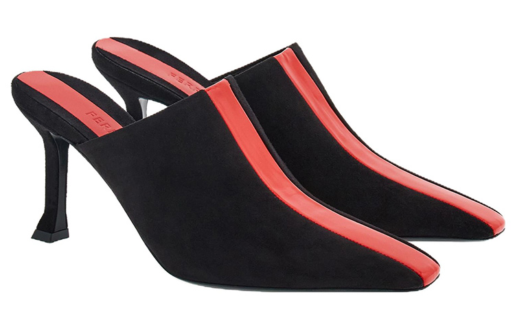 Lookbook (Women) FERRAGAMO Pointed-Toe Mule 'Black' 01G343-766421