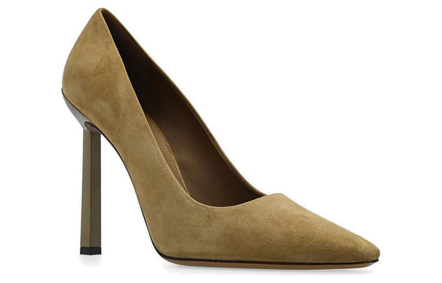 (W) FERRAGAMO Pointed-Toe Stiletto 'Grey Green' 圖 2