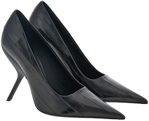 (Women) FERRAGAMO Pointed-Toe Stiletto Heels 10.5cm 'Crocodile Black' 01F923-765732 Order (Women) FERRAGAMO Pointed-Toe Stiletto Heels 10.5cm 'Crocodile Black' 01F923-765732