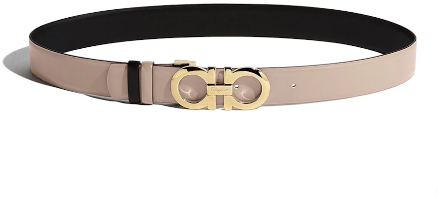 (W) Sabuk Wanita FERRAGAMO Kulit Reversible Beige dengan Gesper, Lebar 3.5cm 23A564-0593873 Order (W) Sabuk Wanita FERRAGAMO Kulit Reversible Beige dengan Gesper, Lebar 3.5cm 23A564-0593873