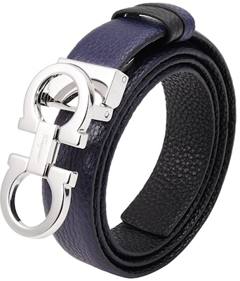 (W) FERRAGAMO 双面紫色Gancini小牛皮腰带 2.5cm宽. 23A565-0674261 Details for (W) FERRAGAMO 双面紫色Gancini小牛皮腰带 2.5cm宽. 23A565-0674261