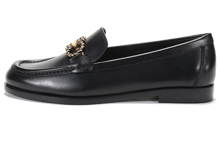(W) FERRAGAMO Rolo 2.0 'Black Leather Loafer'