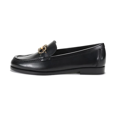 (W) FERRAGAMO Rolo 2.0 'Black Leather Loafer'