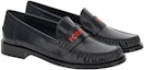 Order (Women) FERRAGAMO Round-Toe Slip-On Loafers 'Black' 01G935-767774