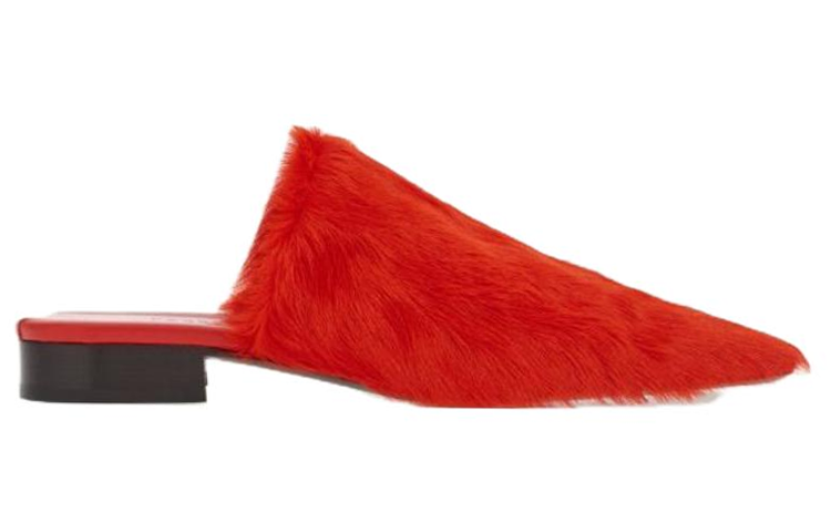 (W) FERRAGAMO Salvatore 'Red Mule Slipper' 圖 2