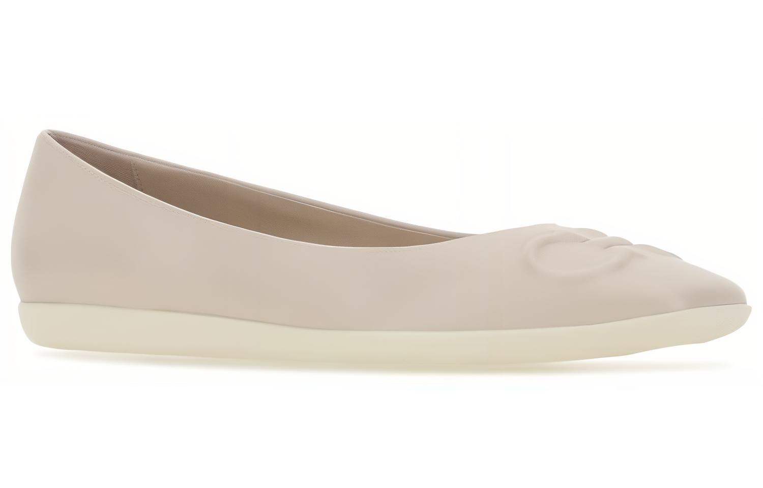 (W) FERRAGAMO Salvatore Ballet Flat 'Beige' 圖 2