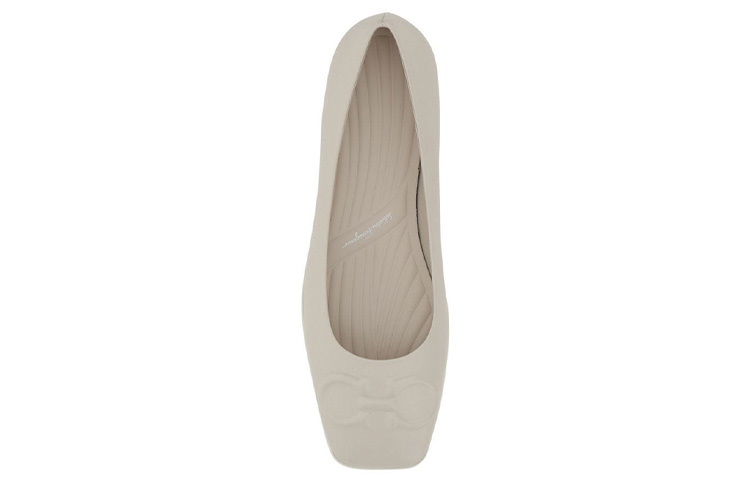 (W) FERRAGAMO Salvatore Ballet Flat 'Beige' 圖 3