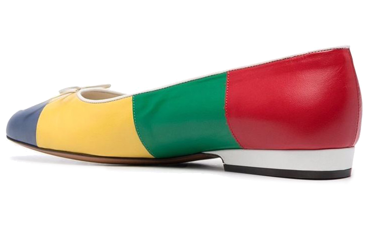 (W) FERRAGAMO Salvatore Ballet Flat 'Red Green Yellow' 圖 3