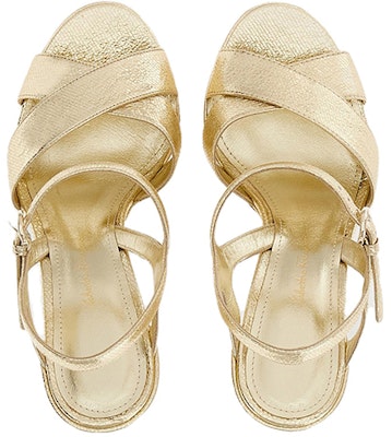 (W) FERRAGAMO Salvatore Calfskin Platform Slide Peep-Toe Warna Emas 01E555-758161 Lookbook (W) FERRAGAMO Salvatore Calfskin Platform Slide Peep-Toe Warna Emas 01E555-758161