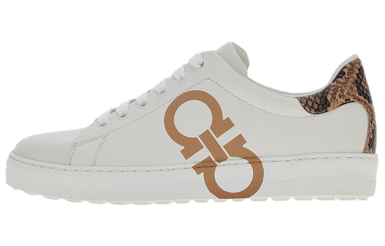 (Women) FERRAGAMO Salvatore Classic Low Top Lace-Up 'Beige White' 030191-759224