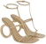 (W) FERRAGAMO Salvatore Elina 'Coklat Muda Peep Toe' 01E779-760220