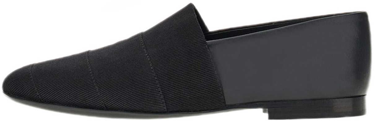 FERRAGAMO菲拉格慕 織物 羅緞套腳 樂福鞋 女款 黑色 Buy FERRAGAMO菲拉格慕 織物 羅緞套腳 樂福鞋 女款 黑色