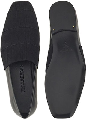 (W) FERRAGAMO Salvatore Kain Moccasin 'Hitam Satin' 01E946-760231 Purchase (W) FERRAGAMO Salvatore Kain Moccasin 'Hitam Satin' 01E946-760231