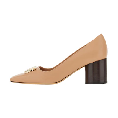 (W) FERRAGAMO Salvatore Gancini 'Beige Jewel'