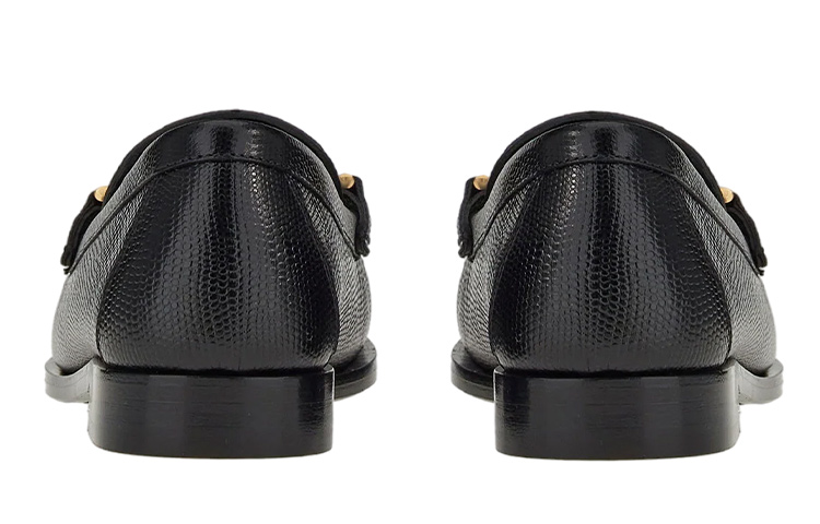 (W) FERRAGAMO Salvatore Gancini 'Black Leather' 圖 4