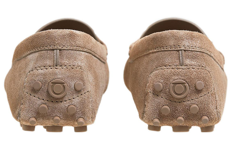 (W) FERRAGAMO Salvatore Gancini 'Light Brown Buckle' 圖 4