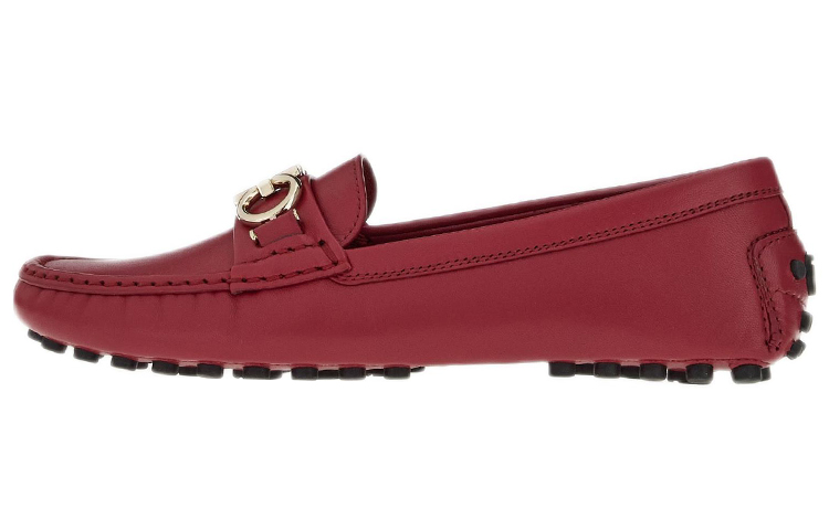 (Women) FERRAGAMO Salvatore Gancini 'Red Buckle' 035153-753923