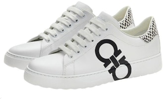 (W) 페라가모 간치니 블랙 & 화이트 패션 030191-747629 Shop (W) 페라가모 간치니 블랙 & 화이트 패션 030191-747629