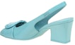 Purchase (W) FERRAGAMO Salvatore Gancini Kasut Tumit Tinggi Wanita 'Biru' 01D019-751695