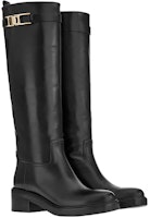 Order (Women) FERRAGAMO Gancini 55mm Knee Boots Black 01C904-750681