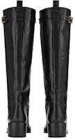 Shop (Women) FERRAGAMO Gancini 55mm Knee Boots Black 01C904-750681