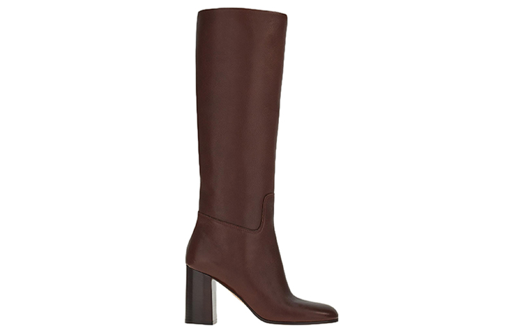 Order (W) FERRAGAMO Salvatore Gancini Zapatilla Alta 'Cuero Marrón' 01E492-757874
