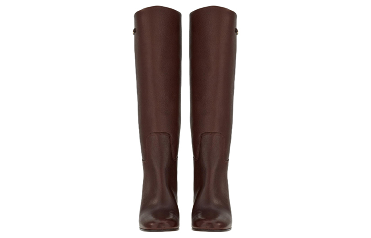 Shop (W) FERRAGAMO Salvatore Gancini Zapatilla Alta 'Cuero Marrón' 01E492-757874
