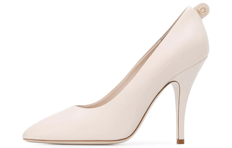 (W) FERRAGAMO Salvatore Gancini High Heel 'White'