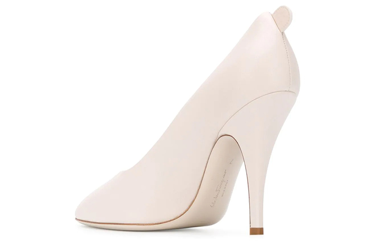 (W) FERRAGAMO Salvatore Gancini High Heel 'White' 圖 3