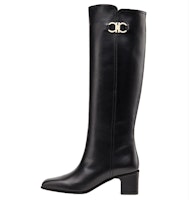 (Women) FERRAGAMO Salvatore Gancini Knee-High Boot 'Black' 01R491-733172 (Women) FERRAGAMO Salvatore Gancini Knee-High Boot 'Black' 01R491-733172