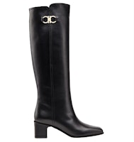 (W) FERRAGAMO Salvatore Gancini Sepatu Boot Tinggi Lutut 'Hitam' 01R491-733172 Order (W) FERRAGAMO Salvatore Gancini Sepatu Boot Tinggi Lutut 'Hitam' 01R491-733172