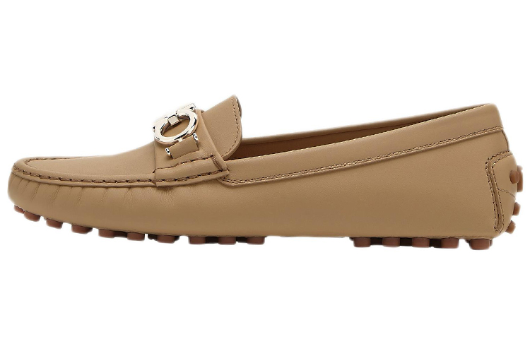 (W) FERRAGAMO Salvatore Gancini Loafer 'Light Brown'