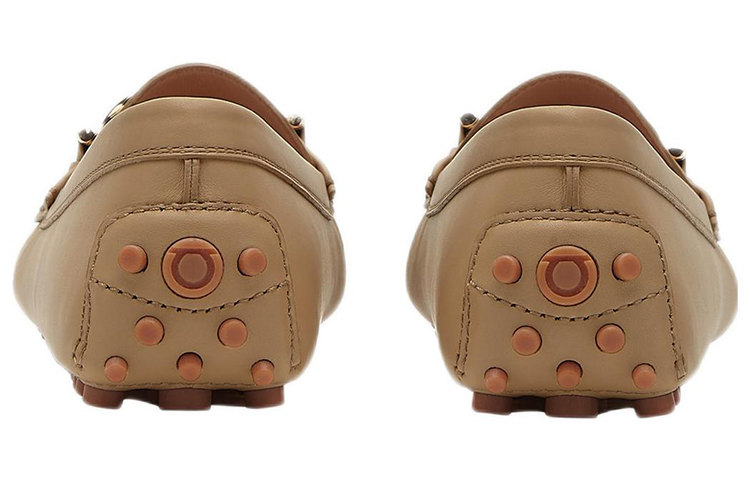 (W) FERRAGAMO Salvatore Gancini Loafer 'Light Brown' 圖 4