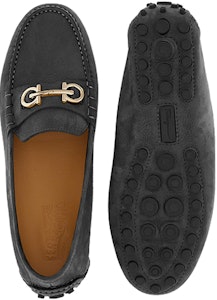 (W) 菲拉格慕萨尔瓦托雷Gancini黑色天鹅绒穆勒鞋 01E393-757935 Purchase (W) 菲拉格慕萨尔瓦托雷Gancini黑色天鹅绒穆勒鞋 01E393-757935