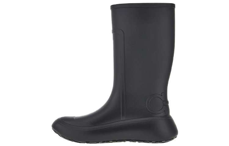(W) FERRAGAMO Salvatore Gancini Rain Boot 'Black'