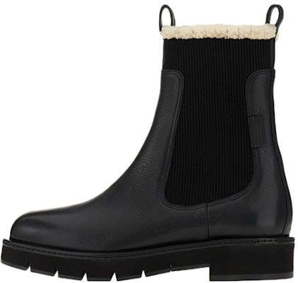 (Women) FERRAGAMO Salvatore Goat Leather Chelsea Boots 'Black' 01E162-756722 Buy (Women) FERRAGAMO Salvatore Goat Leather Chelsea Boots 'Black' 01E162-756722