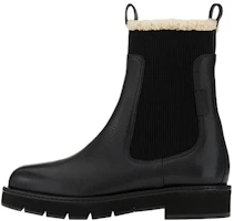 (Women) FERRAGAMO Salvatore Goat Leather Chelsea Boots 'Black' 01E162-756722 (Women) FERRAGAMO Salvatore Goat Leather Chelsea Boots 'Black' 01E162-756722