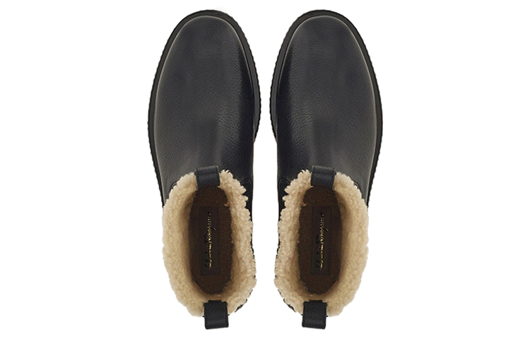 Shop (W) FERRAGAMO Salvatore Ziegenleder Chelsea Boots ''Schwarz'' 01E162-756722
