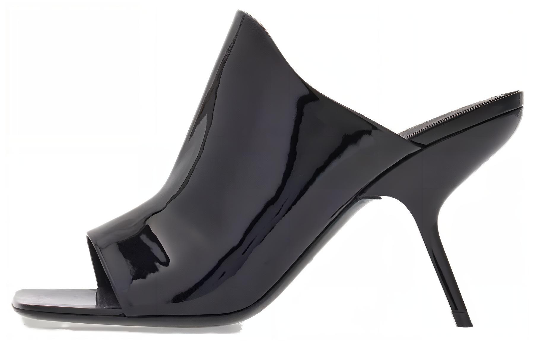 (Women) FERRAGAMO Era Patent Leather Mules 'Black' 01G519-766391