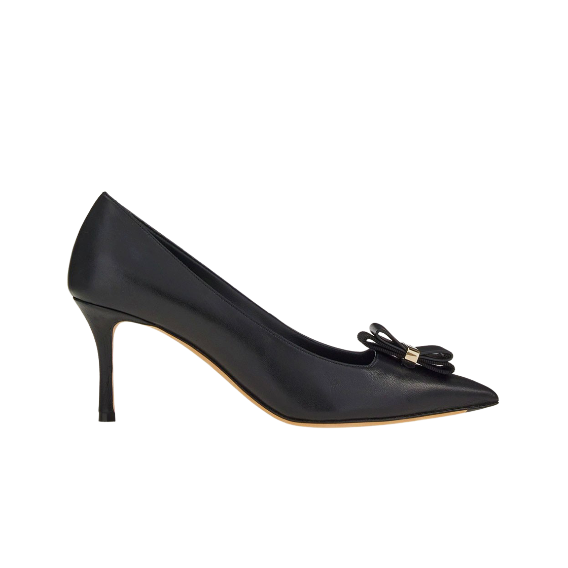 (Women) FERRAGAMO Salvatore High Heels 'Twin Bow Black' 01D739-754494
