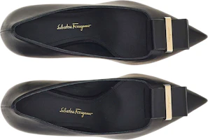 Order (W) FERRAGAMO Salvatore Tacchi Alti ''Twin Bow Nero'' 01D739-754494