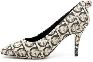 (Women) FERRAGAMO Salvatore Knit High Heel 'Beige-Black' 01R038-728342 (Women) FERRAGAMO Salvatore Knit High Heel 'Beige-Black' 01R038-728342