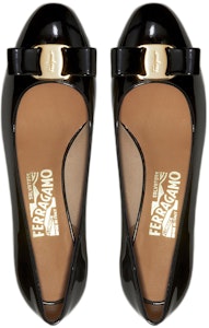 (W) FERRAGAMO Salvatore Sepatu Hak Tinggi Kulit 'Black Bow' 01B221-591963 Lookbook (W) FERRAGAMO Salvatore Sepatu Hak Tinggi Kulit 'Black Bow' 01B221-591963