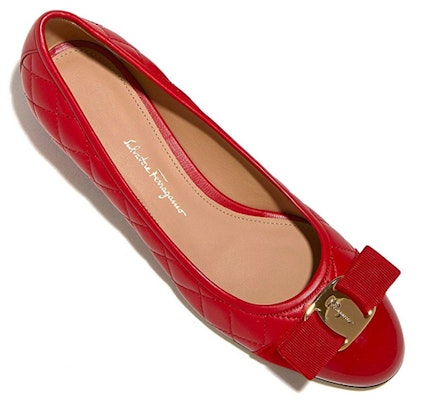(Women) FERRAGAMO Salvatore Leather High Heels 'Red Grid Bow' 01M832-672118 Shop (Women) FERRAGAMO Salvatore Leather High Heels 'Red Grid Bow' 01M832-672118