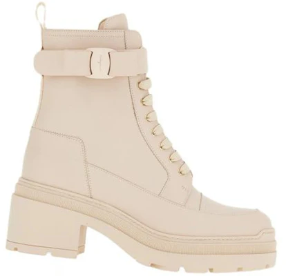 (W) FERRAGAMO Salvatore But Ankle Berwarna Beige Kulit Bertali 01D634-753733 Order (W) FERRAGAMO Salvatore But Ankle Berwarna Beige Kulit Bertali 01D634-753733